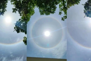 Đang xuất hiện quầng mặt trời ở nhiều nơi, dân mạng chia sẻ: Báo hiệu điều gì?Đang xuất hiện quầng mặt trời ở nhiều nơi, dân mạng chia sẻ: Báo hiệu điều gì?