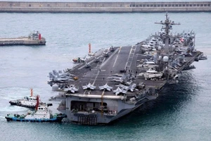 Triều Tiên khẳng định “sẽ không ngồi yên” sau vụ tàu sân bay USS Carl Vinson cập cảng Hàn Quốc