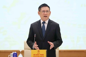 Phó Thủ tướng Chính phủ Hồ Đức Phớc làm Trưởng ban Chỉ đạo điều hành giá