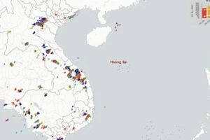 Thông tin thêm về hơn 23 ngàn cú sét đánh ở miền Bắc sáng 25-4