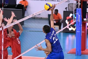 Tuyển bóng chuyền nam Việt Nam xếp hạng 8 AVC Nations Cup