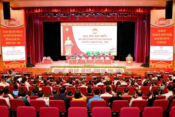 Đại hội đại biểu MTTQ Việt Nam tỉnh Gia Lai lần thứ I, nhiệm kỳ 2025-2030 đã bước vào phiên làm việc thứ nhất.