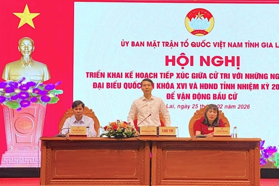 Triển khai kế hoạch tiếp xúc cử tri để vận động bầu cử ĐBQH khóa XVI và đại biểu HĐND tỉnh Gia Lai