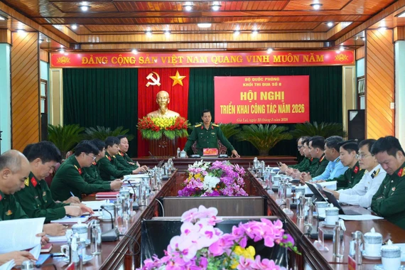 Khối thi đua số 8 - Bộ Quốc phòng triển khai công tác năm 2026