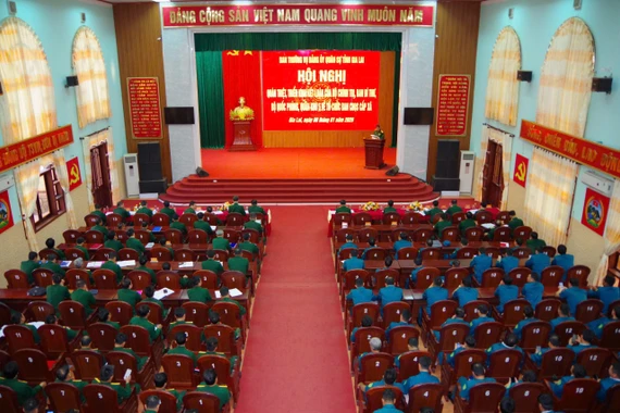 Gia Lai: Quán triệt, triển khai kết luận về việc tổ chức Ban CHQS cấp xã