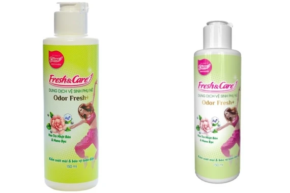 Đình chỉ lưu hành lô dung dịch vệ sinh phụ nữ Odor Fresh+ do chứa chất không có trong thành phần