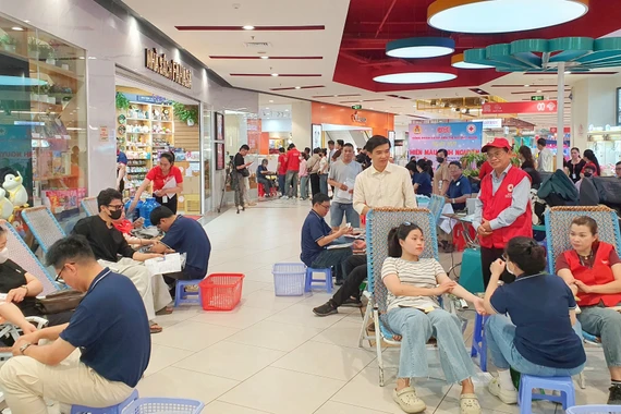 Công đoàn cơ sở Siêu thị Go! Quy Nhơn phát động Ngày hội hiến máu tình nguyện