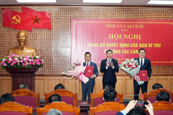 Đồng chí Nguyễn Tuấn Anh giữ chức Phó Bí thư Tỉnh ủy Lai Châu