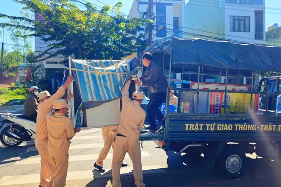 Phường Pleiku tăng cường lập lại trật tự đô thị