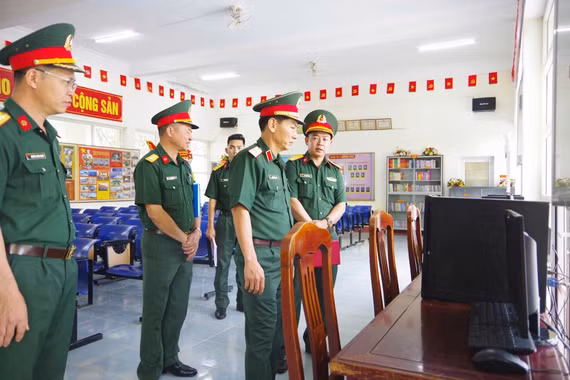 Quân đoàn 34 kiểm tra công tác quản lý kỷ luật và bảo đảm an toàn