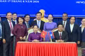 Thường trực HĐND tỉnh Gia Lai và Sekong hội đàm gặp gỡ trao đổi kinh nghiệm