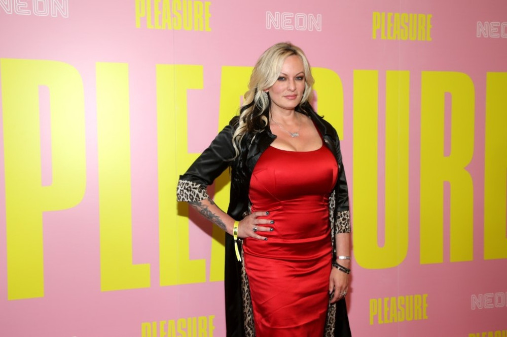 Stormy Daniels tham gia buổi công chiếu phim Pleasure tại Los Angeles ngày 11/5/2022. Ảnh: AFP