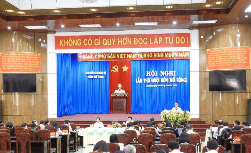 Quang cảnh hội nghị. Ảnh Thanh Nhật