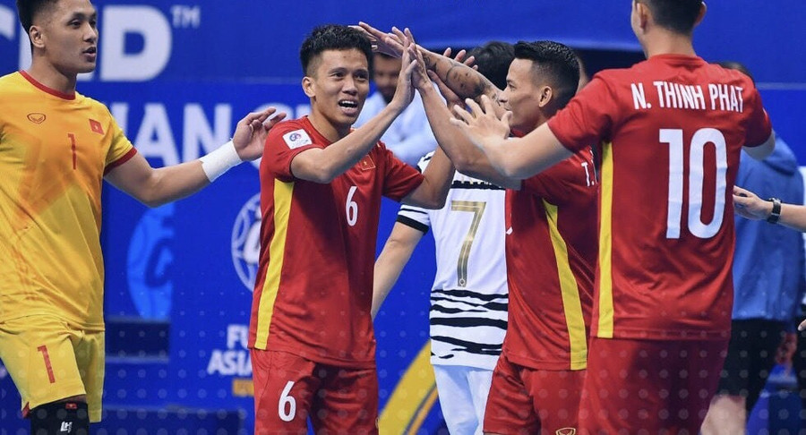 Tuyển futsal Việt Nam tham dự vòng loại futsal châu Á 2024 diễn ra vào tháng 10. Ảnh: AFC