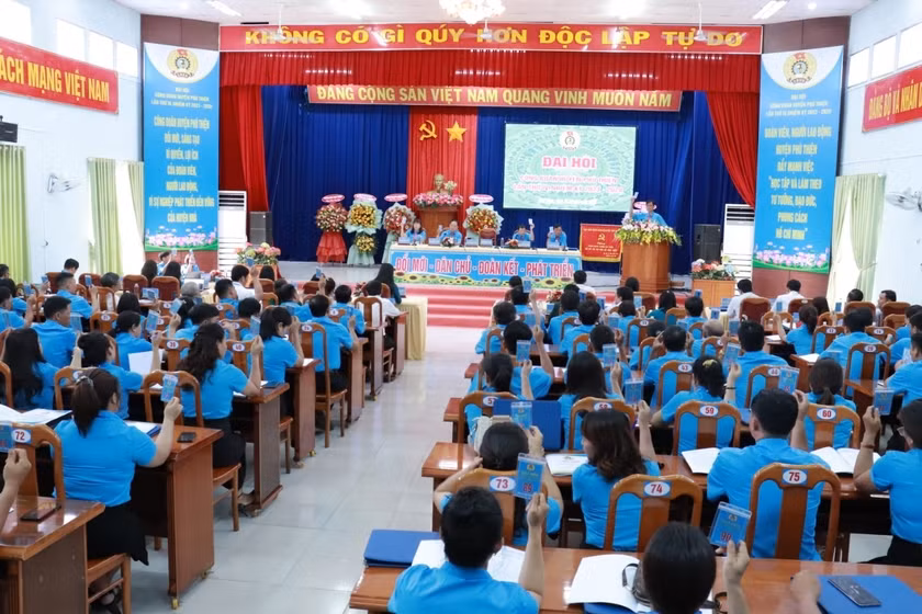 Toàn cảnh Đại hội. Ảnh: Mỹ Lệ