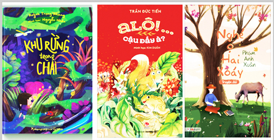 10 tác phẩm được chọn vào chung khảo của Giải thưởng Dế Mèn được đánh giá cao về sức sáng tạo. Ảnh Sài Gòn giải phóng Online 10 tác phẩm được chọn vào chung khảo của Giải thưởng Dế Mèn được đánh giá cao về sức sáng tạo. Ảnh Sài Gòn giải phóng Online