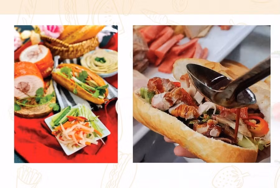 Món bánh mì Việt Nam đứng thứ 6 trong top 10 và top 50 món ăn đường phố ngon nhất thế giới do trang ẩm thực Taste Atlas bình chọn. Ảnh: Ban tổ chức cung cấp.