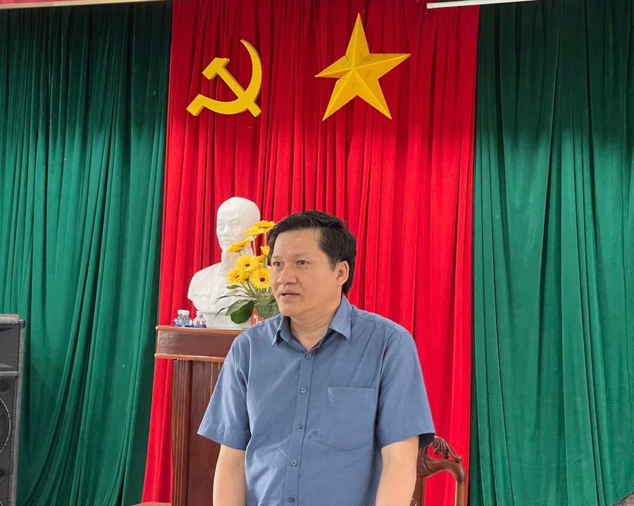 Phó Chủ tịch Thường trực HĐND tỉnh Trương Văn Đạt phát biểu kết luận buổi giám sát. Ảnh: Vũ Chi Phó Chủ tịch Thường trực HĐND tỉnh Trương Văn Đạt phát biểu kết luận buổi giám sát. Ảnh: Vũ Chi