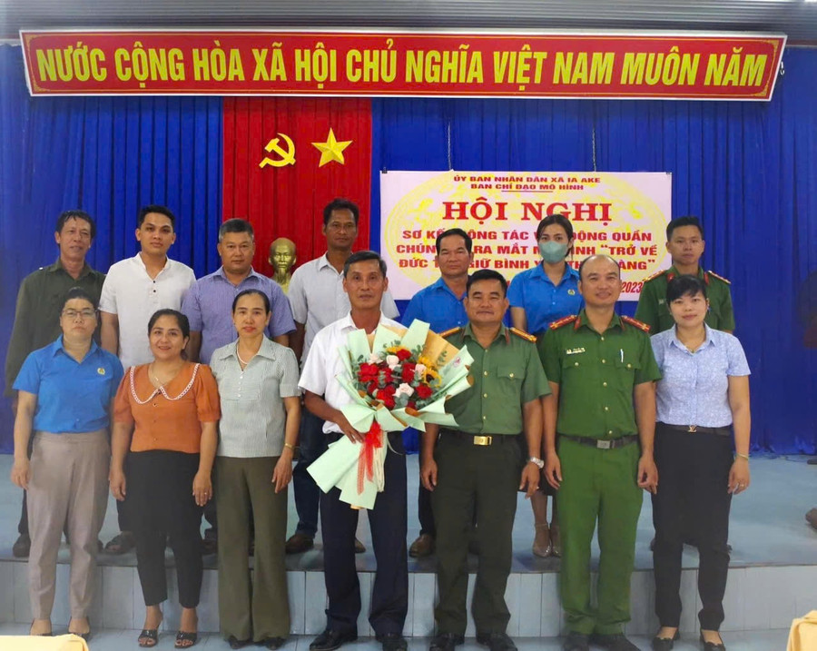 Xã Ia Ake được chọn làm điểm triển khai mô hình Trở về đức tin, giữ bình yên buôn, làng. Ảnh: Vũ Chi Xã Ia Ake được chọn làm điểm triển khai mô hình Trở về đức tin, giữ bình yên buôn, làng. Ảnh: Vũ Chi