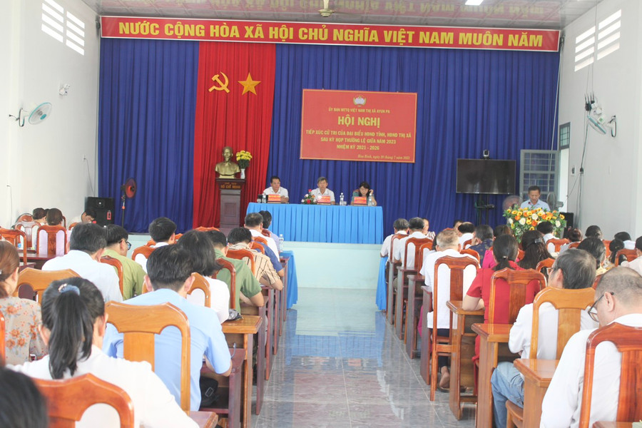 Quang cảnh hội nghị. Ảnh: Vũ Chi Quang cảnh hội nghị. Ảnh: Vũ Chi