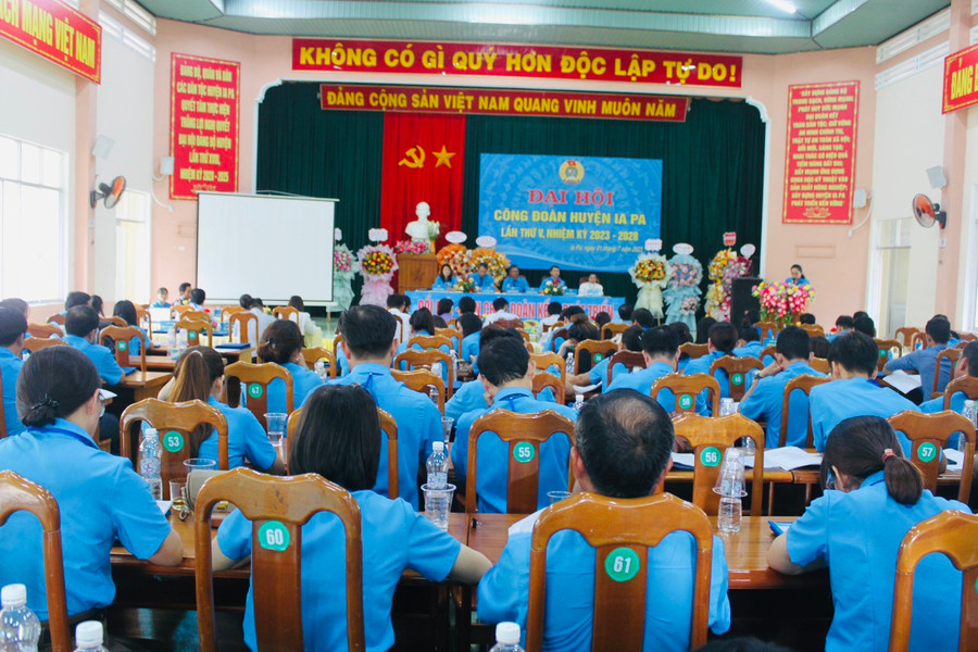 Quang cảnh Đại hội. Ảnh: Vũ Chi Quang cảnh Đại hội. Ảnh: Vũ Chi