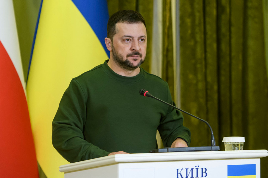 Tổng thống Ukraine Zelensky. Ảnh: AFP Tổng thống Ukraine Zelensky. Ảnh: AFP