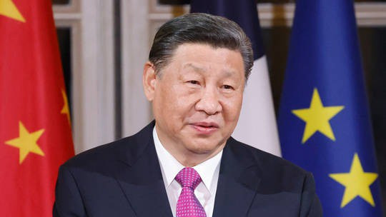 Chủ tịch Trung Quốc Tập Cận Bình phát biểu trong chuyến thăm Pháp. Ảnh: AFP Chủ tịch Trung Quốc Tập Cận Bình phát biểu trong chuyến thăm Pháp. Ảnh: AFP