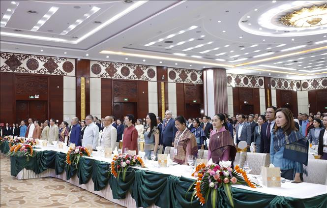 Quan khách tại lễ khai mạc ATF 2024. Ảnh: TTXVN
