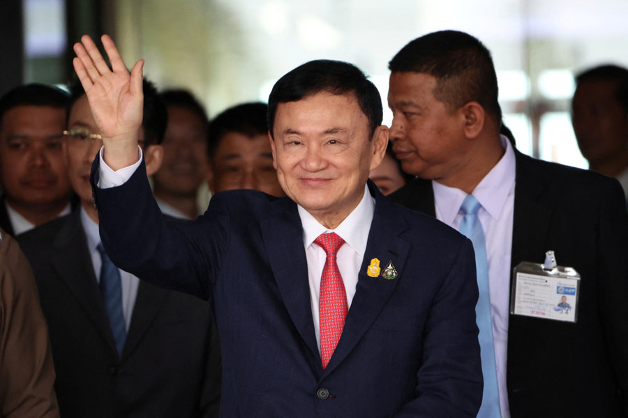 Cựu Thủ tướng Thaksin. Ảnh: Reuters Cựu Thủ tướng Thaksin. Ảnh: Reuters
