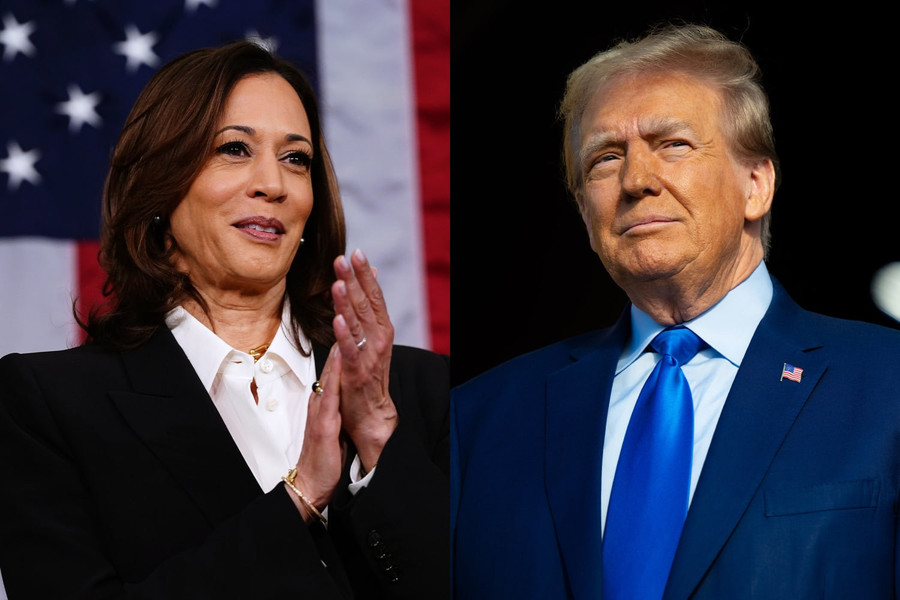 Cuộc đua vào nhà Trắng đến hồi quyết liệt giữa bà Harris và ông Trump. Ảnh: NBC Cuộc đua vào nhà Trắng đến hồi quyết liệt giữa bà Harris và ông Trump. Ảnh: NBC