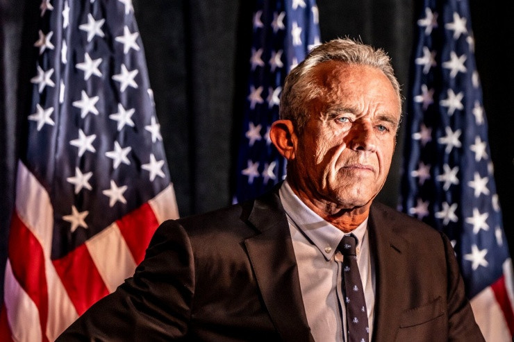 Ông Kennedy lúc tranh cử tổng thống Mỹ. Ảnh: NYT