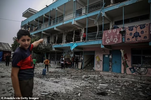 Israel không kích trường học ở Gaza gây nhiều thương vong. Ảnh: Getty Images Israel không kích trường học ở Gaza gây nhiều thương vong. Ảnh: Getty Images