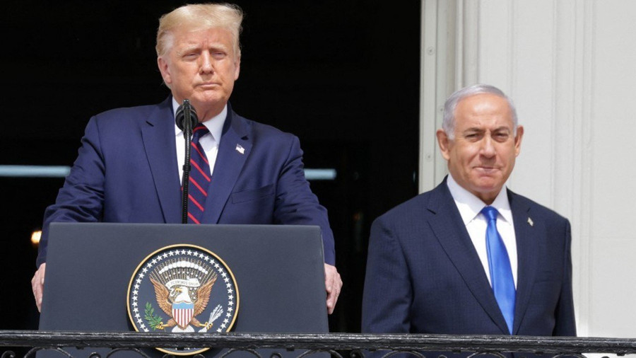 Ông Trump và Thủ tướng Israel tại nhà Trắng năm 2020. Ảnh: AFP Ông Trump và Thủ tướng Israel tại nhà Trắng năm 2020. Ảnh: AFP
