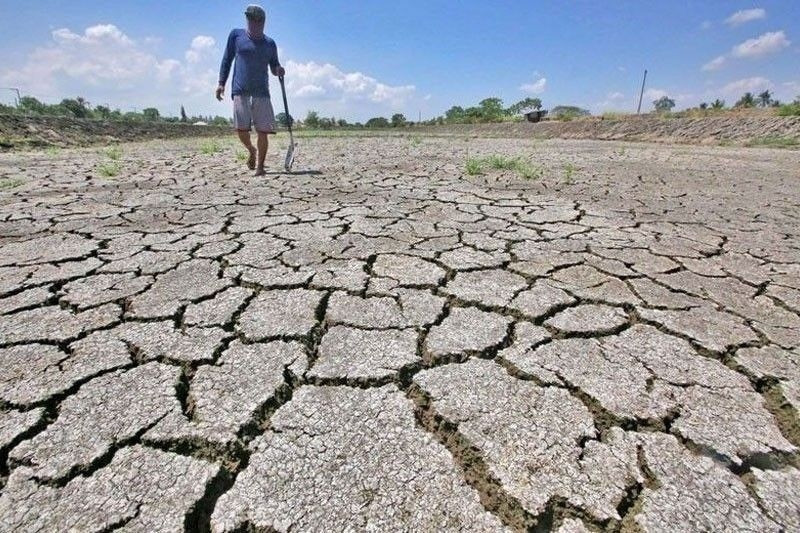 Nông dân Philippines trên cánh đồng khô hạn. Ảnh: Philstar Nông dân Philippines trên cánh đồng khô hạn. Ảnh: Philstar