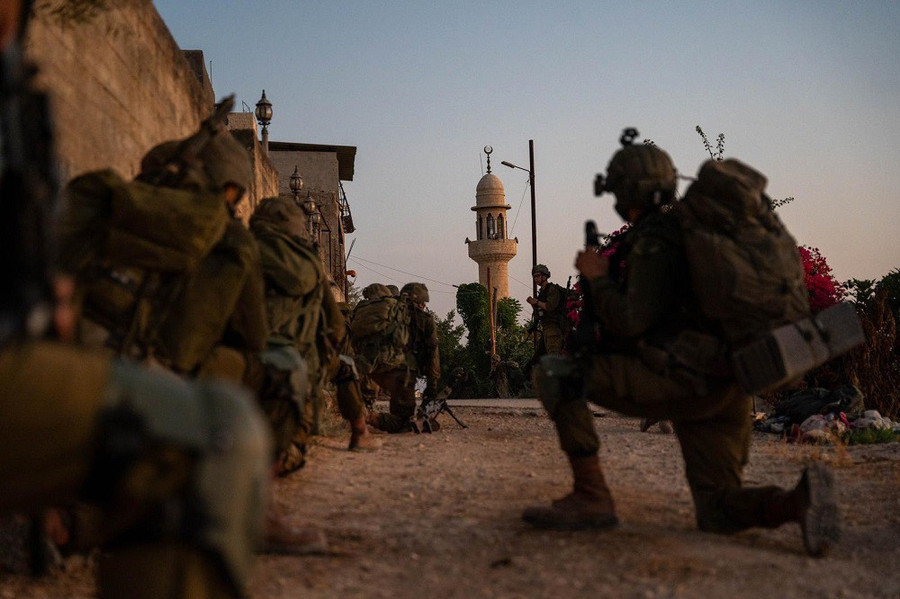 Binh sỹ Israel lúc còn ở Jenin, Bờ Tây. Ảnh: IDF