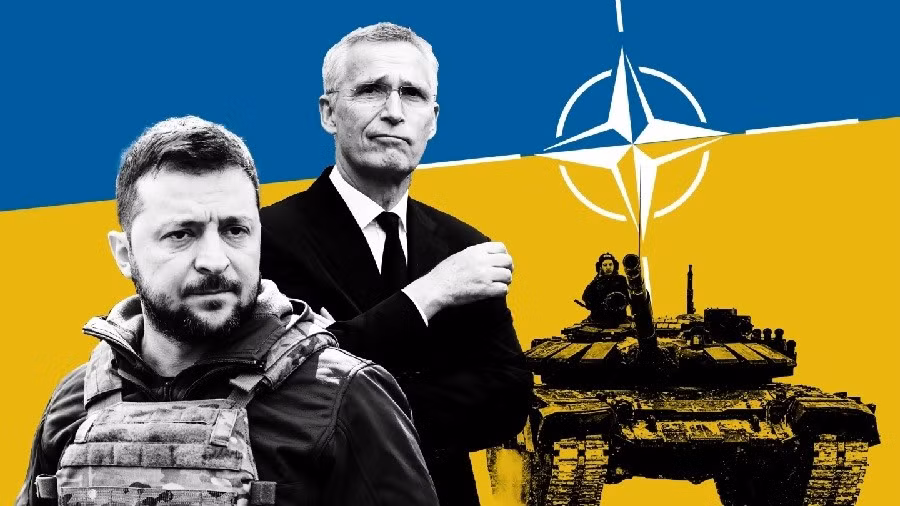 NATO khẳng định không trực tiếp tham gia xung đột ở Ukraine. Ảnh: Financial Times