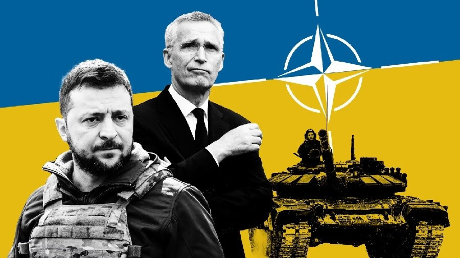 NATO khẳng định không trực tiếp tham gia xung đột ở Ukraine. Ảnh: Financial Times