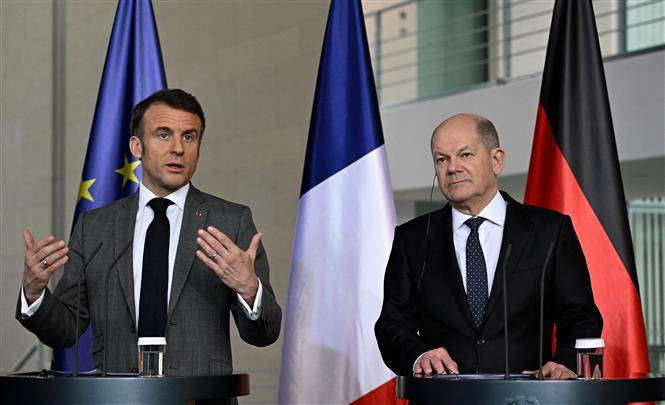 Các nước châu Âu chia rẽ về việc Ukraine sử dụng vũ khí phương Tây cung cấp để tấn công Nga. Ảnh: AFP/TTXVN