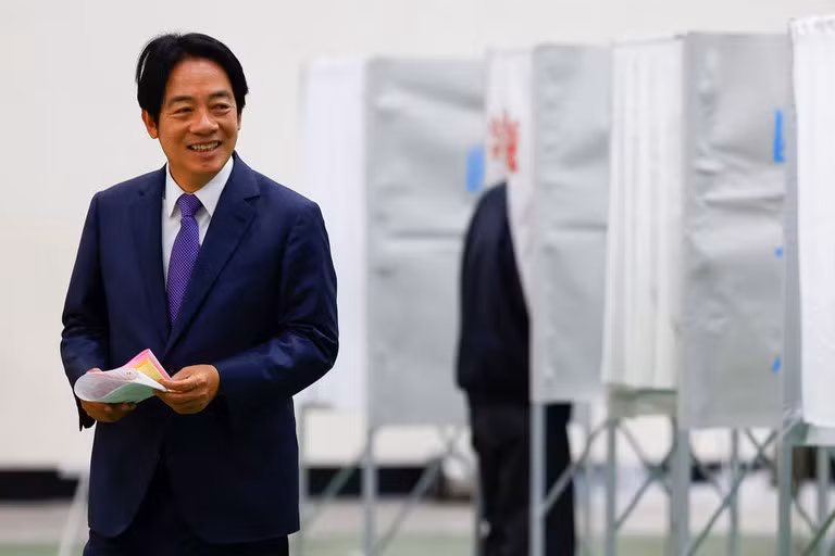 Ông Lại Thanh Đức trở thành nhà lãnh đạo mới của Đài Loan. Ảnh: Reuters