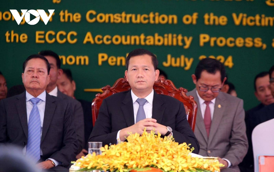 Thủ tướng Campuchia Hun Manet. Ảnh: VOV