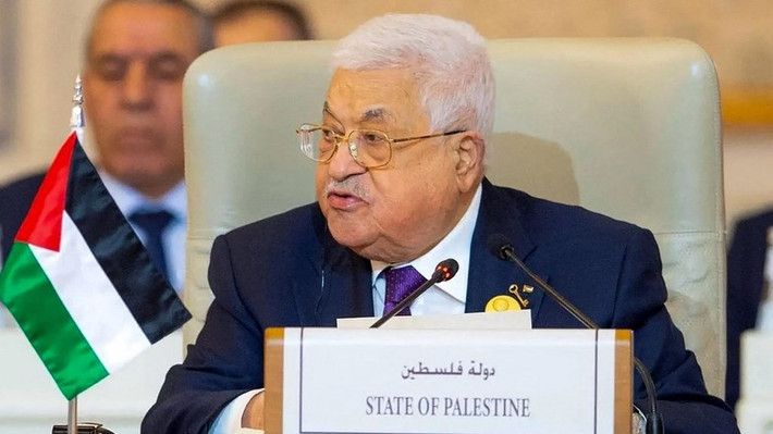 Tổng thống Palestine M. Abbar, ảnh AFP