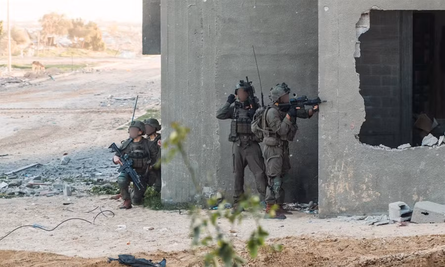 Binh sỹ Israel tham chiến tại Dải Gaza. Ảnh: IDF