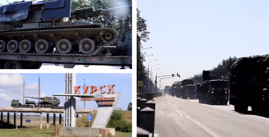 Một số hình ảnh Nga triển khai quân đội, vũ khí ở Kursk sau cuộc xâm nhập của Ukraine. Ảnh: AP Một số hình ảnh Nga triển khai quân đội, vũ khí ở Kursk sau cuộc xâm nhập của Ukraine. Ảnh: AP