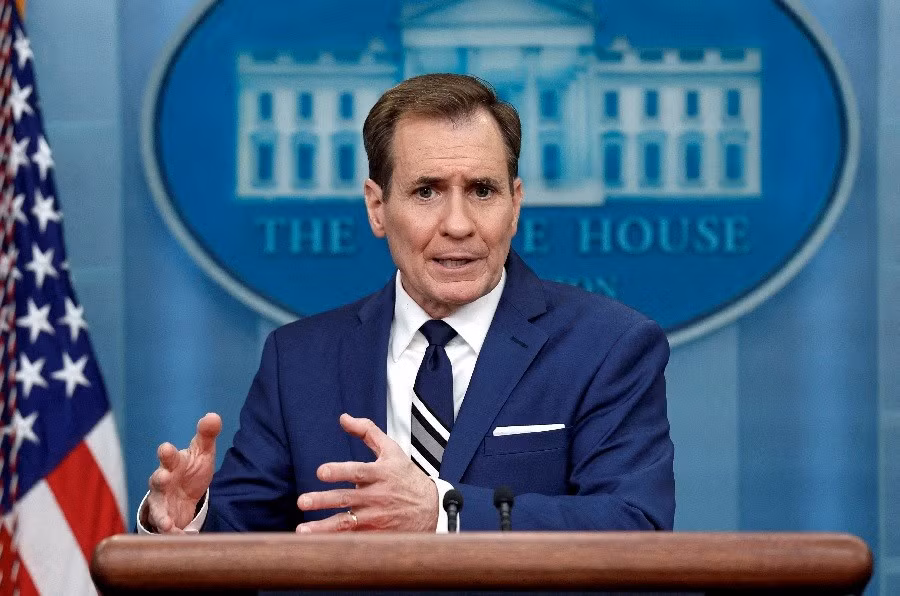 Ông John Kirby. Ảnh: Reuters