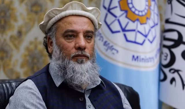 Bộ trưởng công nghiệp và thương mại Afghanistan Nooruddin Azizi. Ảnh: Reuters Bộ trưởng công nghiệp và thương mại Afghanistan Nooruddin Azizi. Ảnh: Reuters