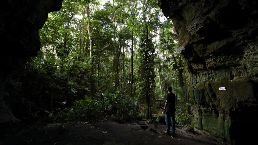 Hang động Planatina ở Para-Brazil. Ảnh: Reuters