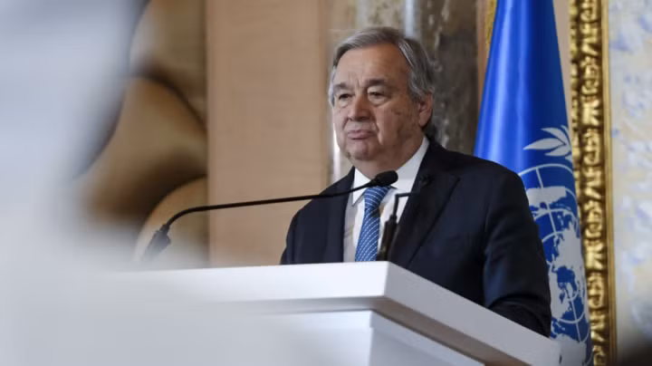 Tổng thư ký LHQ Antonio Guterres. Ảnh: Getty