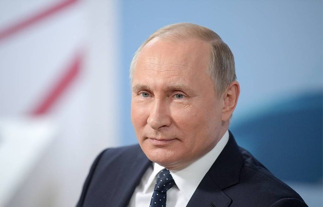 Tổng thống Nga V. Putin. Ảnh: TASS