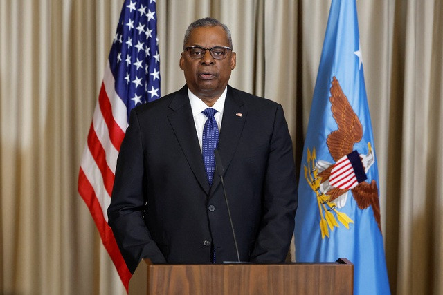 Bộ trưởng Quốc phòng Mỹ Lloyd Austin. Ảnh: Reuters Bộ trưởng Quốc phòng Mỹ Lloyd Austin. Ảnh: Reuters