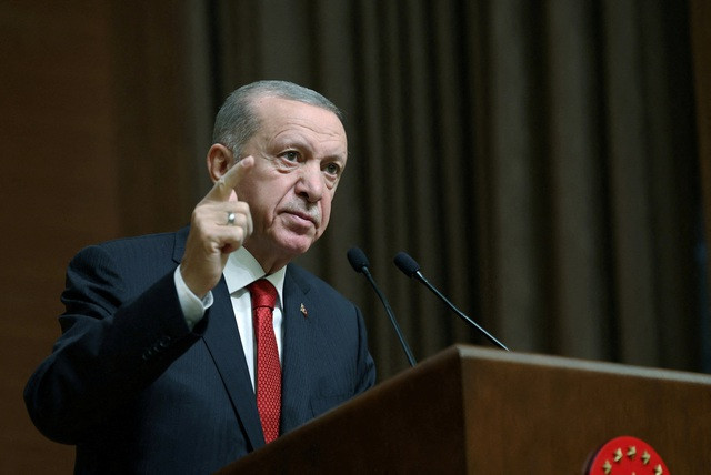 Tổng thống Thổ Nhĩ Kỳ Erdogan. Ảnh: Reuters Tổng thống Thổ Nhĩ Kỳ Erdogan. Ảnh: Reuters